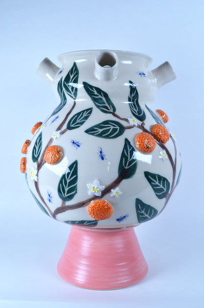 Orange Vase