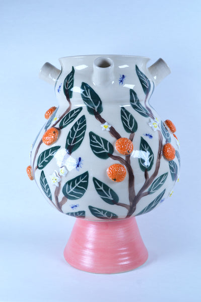Orange Vase