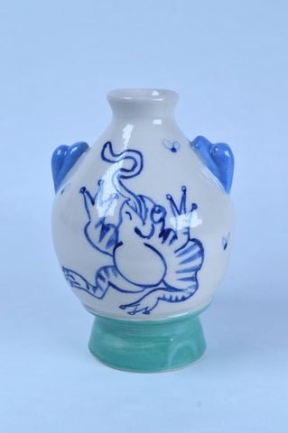 Frog Bud Vase 2