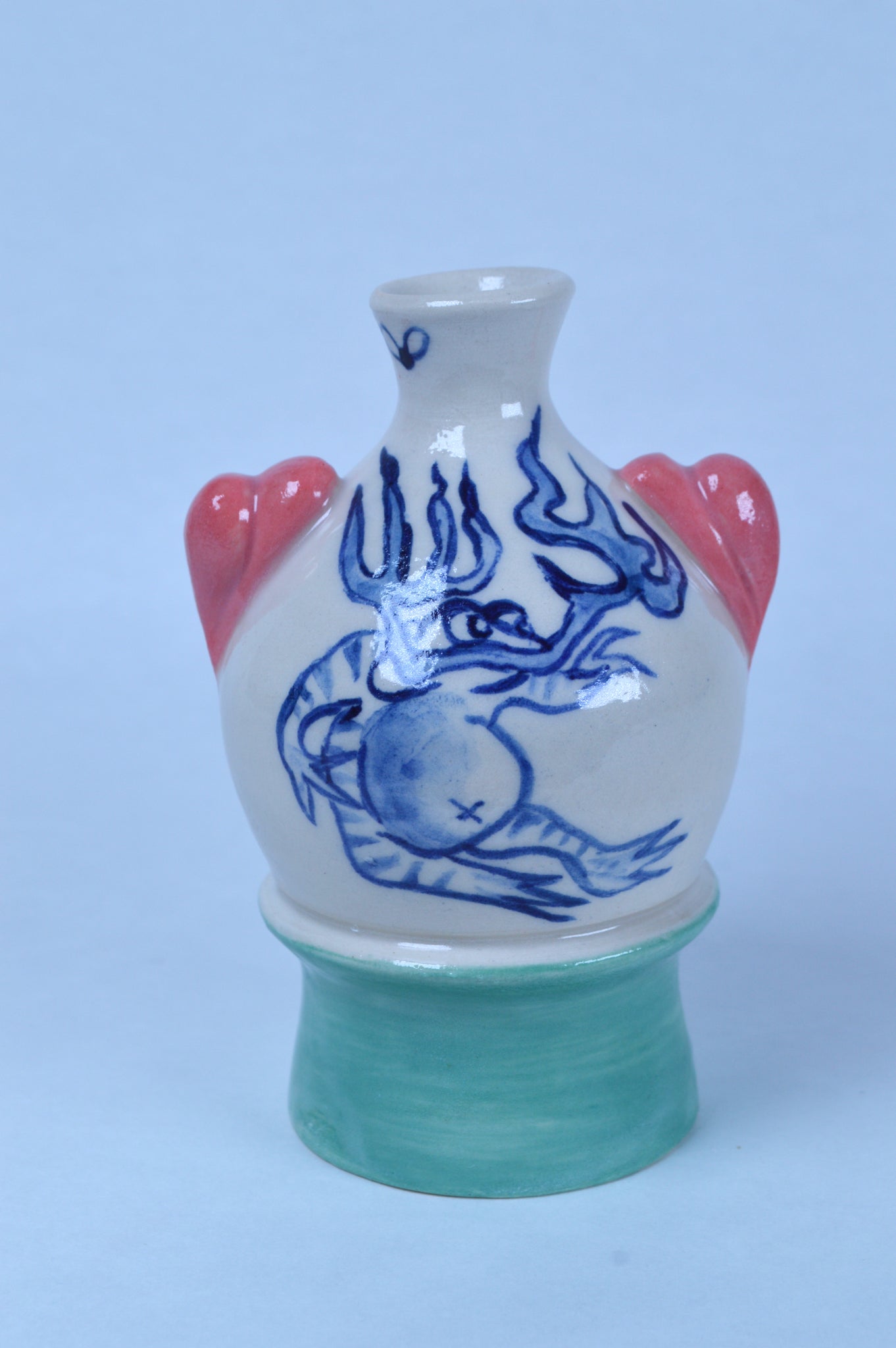 Frog Bud Vase 1