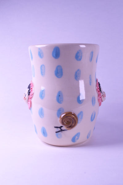 Baby Face Flower Mug #1