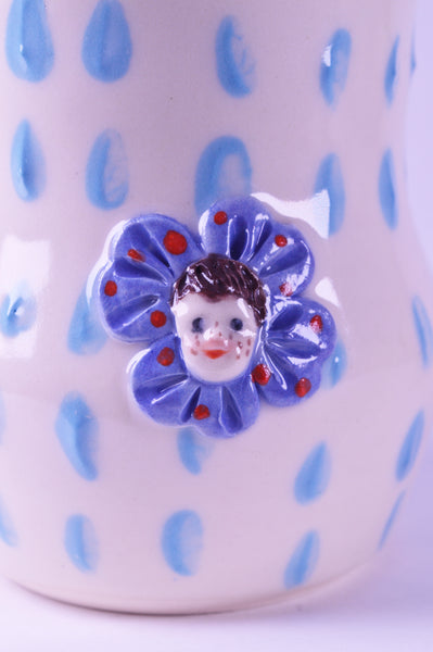 Baby Face Flower Mug #2