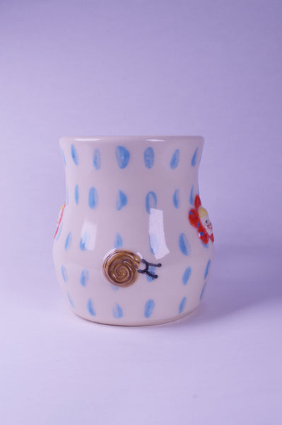 Baby Face Flower Mug #3