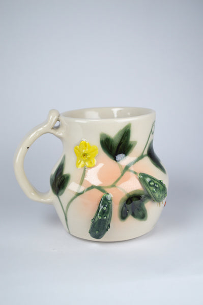 Cucumber Mug #2 (medium)