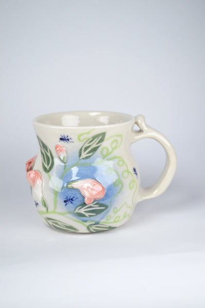 Pea Flower Mug (medium)