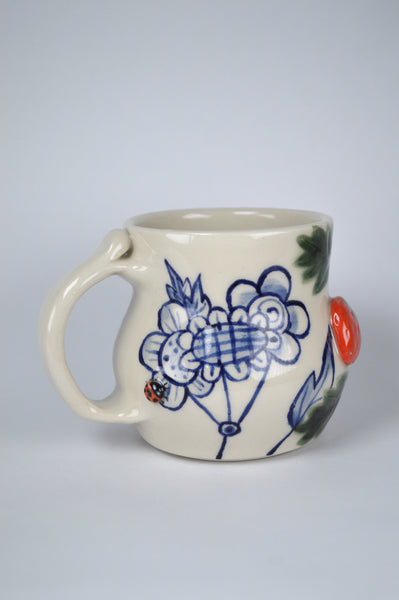Strawberry Delft Mug #2 (small)