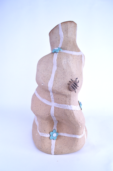 Hand Built Body Vase