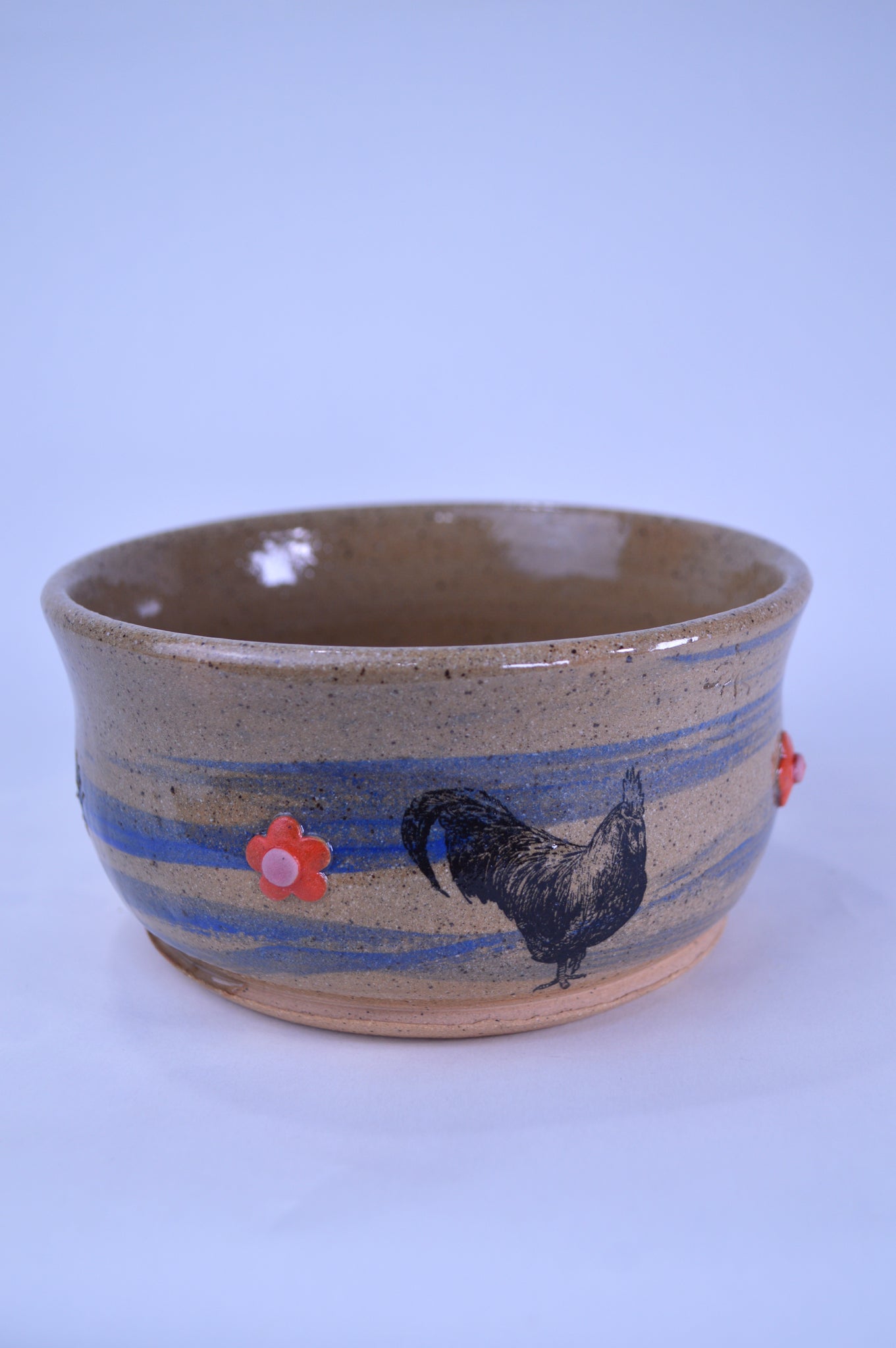 Daisy Bowl with Chickens
